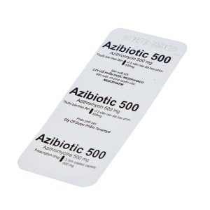 Trường Thọ - Thuốc Azibiotic 500 điều trị nhiễm khuẩn (2 vỉ x 3 viên) 2 Trường Thọ - Azibiotic 3