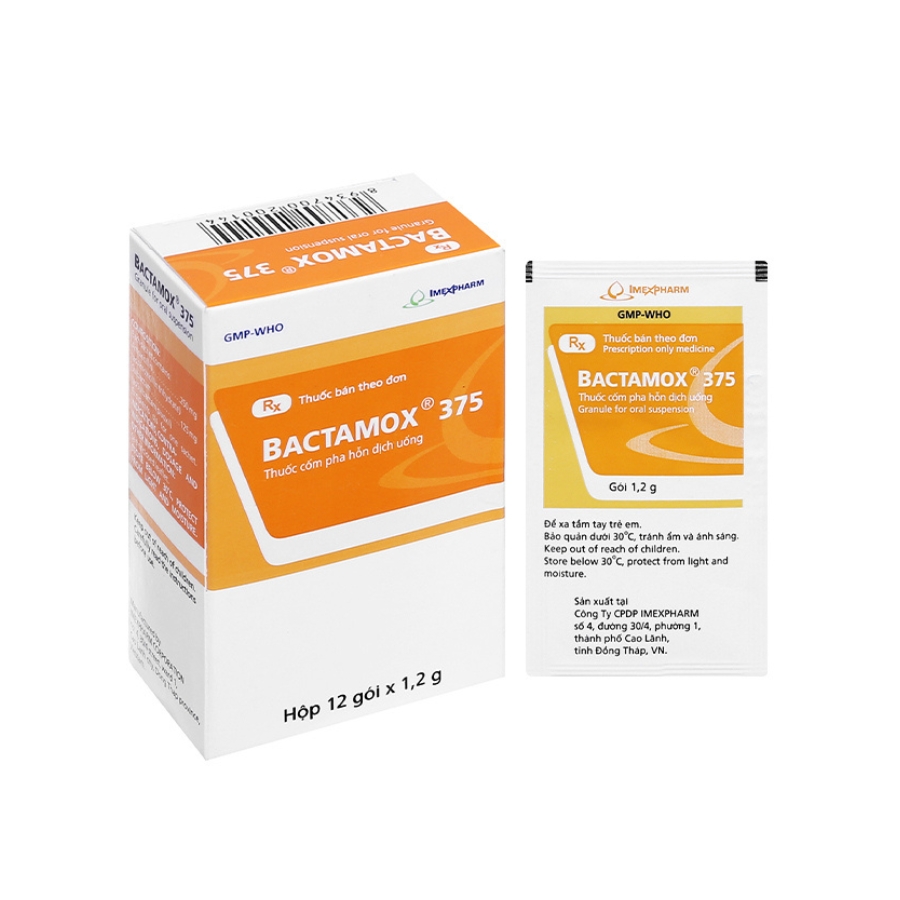 Bactamox 375mg Trường Thọ - Bactamox 375mg