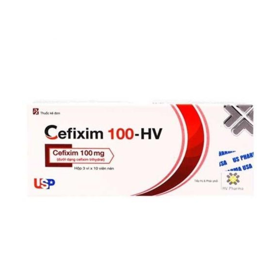 Cefixim 100-HV Trường Thọ - Cefixim 100 HV