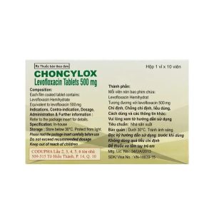 Trường Thọ - Thuốc Choncylox điều trị nhiễm khuẩn (1 vỉ x 10 viên) 2 Trường Thọ - Choncylox 2 1