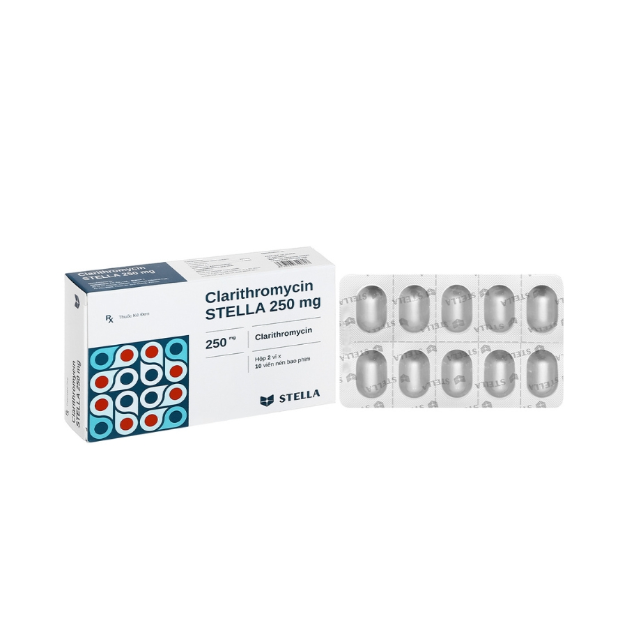 Clarithromycin 250mg Trường Thọ - Clarithromycin 250mg