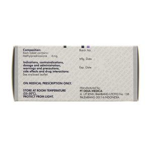 Trường Thọ - Viên nén Medexa 4mg chống viêm, giảm viêm khớp dạng thấp (10 vỉ x 10 viên) 1 Trường Thọ - Medexa 2
