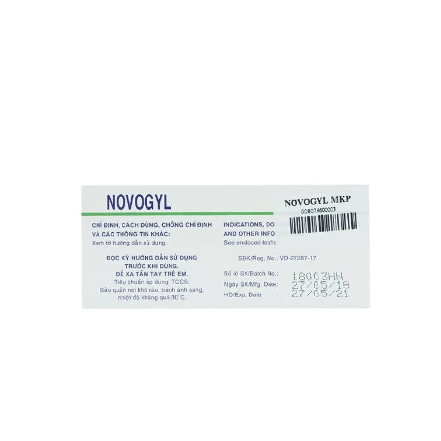 Novogyl (2) Trường Thọ - Novogyl 2