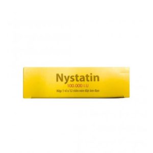 Trường Thọ - Viên đặt âm đạo Nystatin 100.000 I.U PV Pharma điều trị nhiễm nấm âm hộ, âm đạo (12 viên) 1 Trường Thọ - Nystatin 2