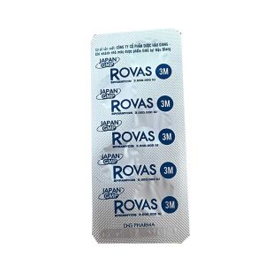 Trường Thọ - Thuốc Rovas 3M DHG điều trị nhiễm khuẩn đường hô hấp, da (2 vỉ x 5 viên) 2 Trường Thọ - ROVAS 3M 3