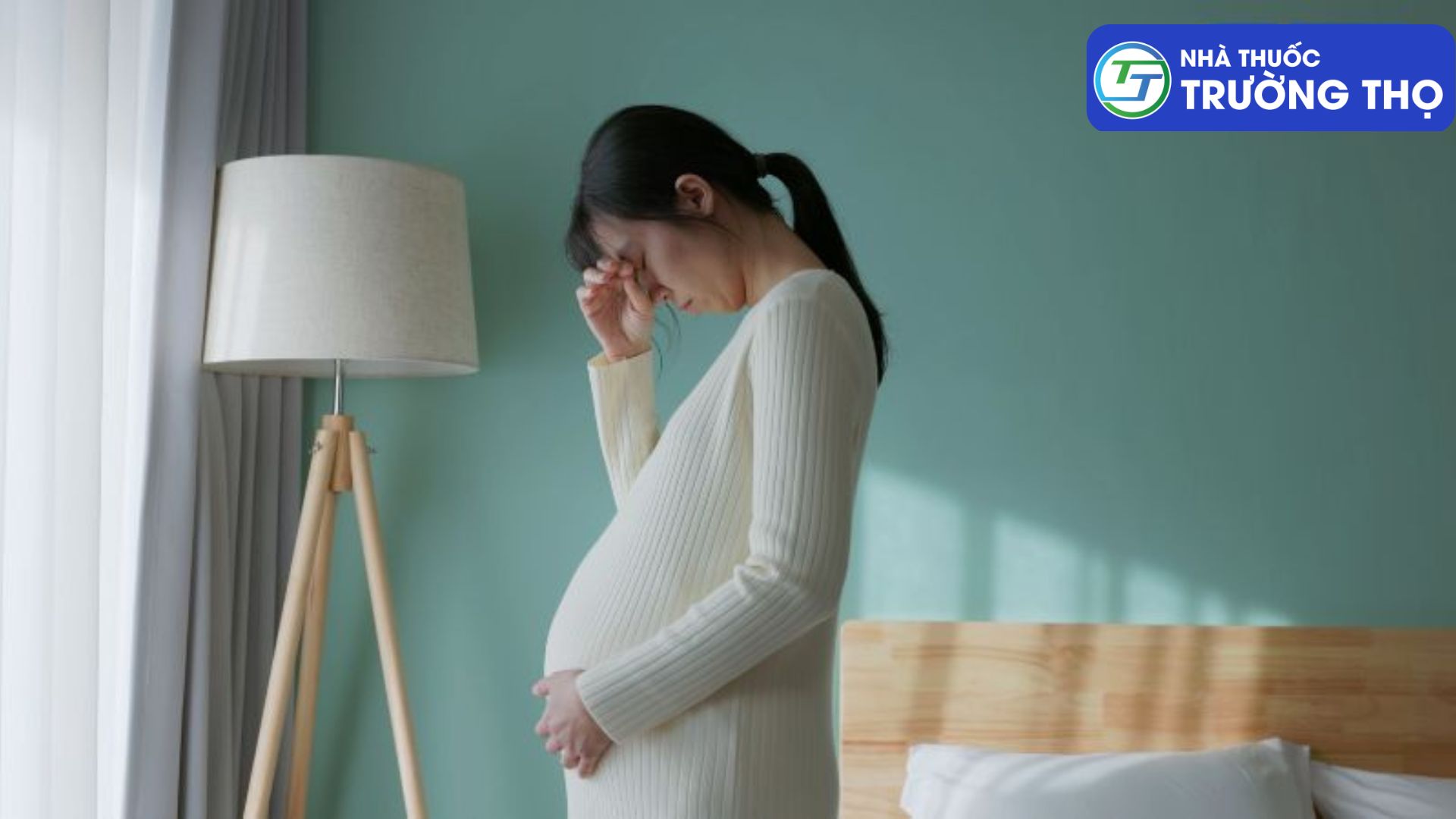 Cơn đau sẽ dọc theo khung đại tràng nên rất gần và dễ ảnh hưởng tới thai nhi