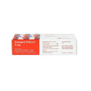 Trường Thọ - Thuốc Enalapril 5mg điều trị tăng huyết áp, suy tim sung huyết (3 vỉ x 10 viên) 1 Trường Thọ - asp 4 1