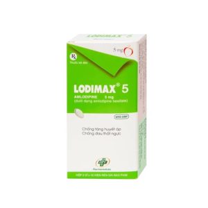 Trường Thọ - Viên nén Lodimax 5mg chống tăng huyết áp, đau thắt ngực (2 vỉ x 10 viên) 2 Trường Thọ - asp1 2