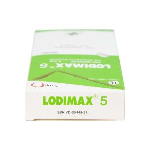 Trường Thọ - Viên nén Lodimax 5mg chống tăng huyết áp, đau thắt ngực (2 vỉ x 10 viên) 4 Trường Thọ - asp3 2