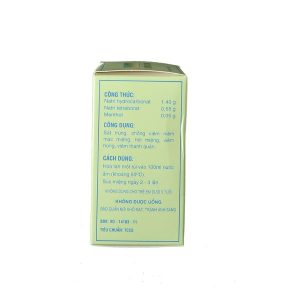 Trường Thọ - Thuốc súc miệng BBM sát trùng, chống viêm niêm mạc, hôi miệng (12 túi x 2g) 2 Trường Thọ - bbm 4