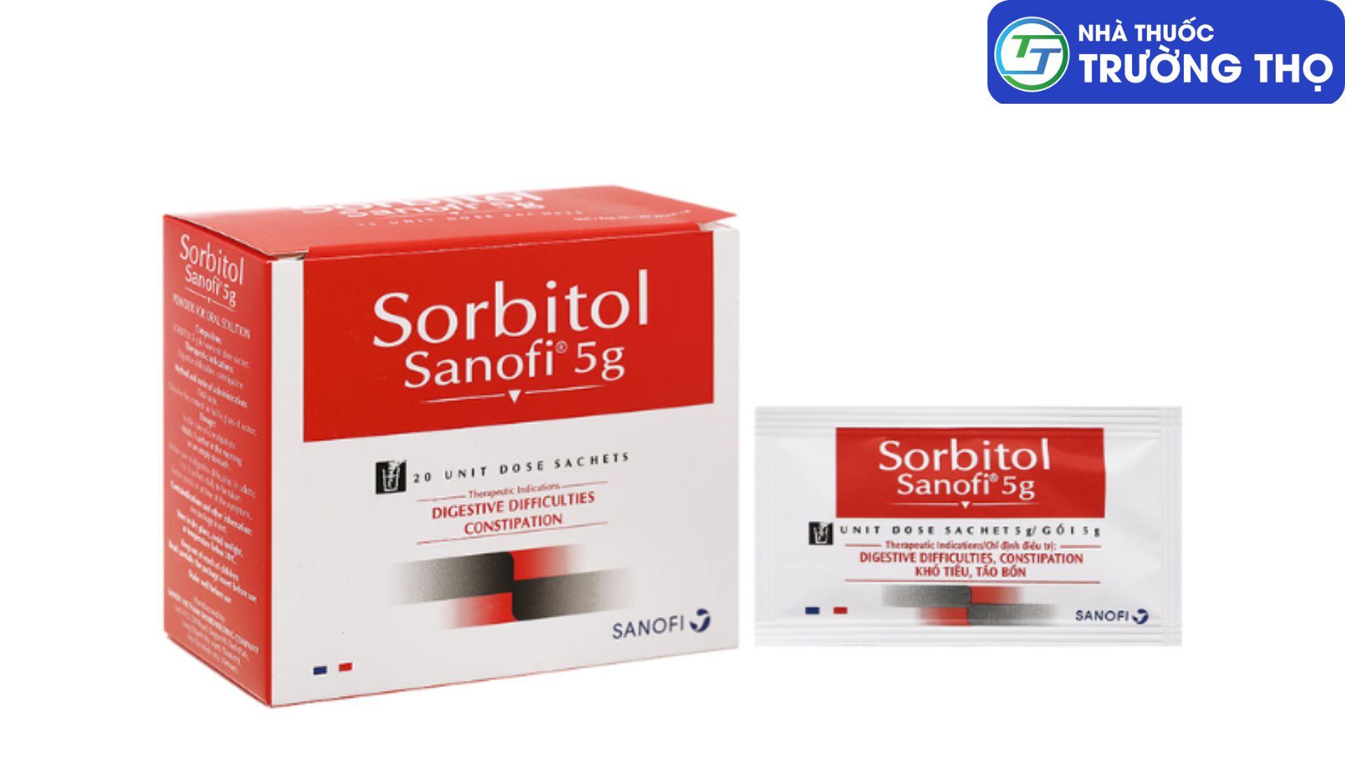 Sorbitol được sử dụng để giảm táo bón không thường xuyên và bất thường