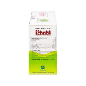 Trường Thọ - Siro ho cảm Ích Nhi hỗ trợ giải cảm, giảm ho, tiêu đờm (30 gói x 5ml) 2 Trường Thọ - ic4