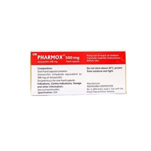 Trường Thọ - Viên nang cứng Pharmox 500mg điều trị các trường hợp nhiễm khuẩn (10 vỉ x 10 viên) 3 Trường Thọ - p4 1