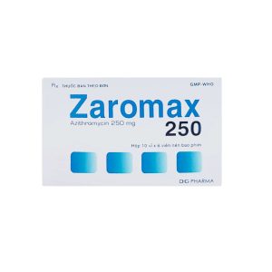 Trường Thọ - Thuốc Zaromax 250mg điều trị nhiễm khuẩn (10 vỉ x 6 viên) 1 Trường Thọ - z1