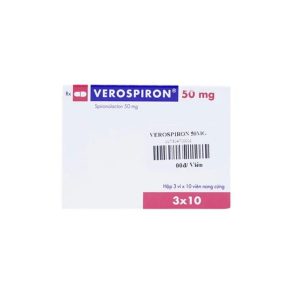 Trường Thọ - Thuốc Verospiron 50mg điều trị tăng huyết áp (3 vỉ x 10 viên) 1 Trường Thọ - 1 13