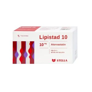 Trường Thọ - Viên nén Lipistad 10mg điều trị tăng cholesterol (3 vỉ x 10 viên) 1 Trường Thọ - 1 2
