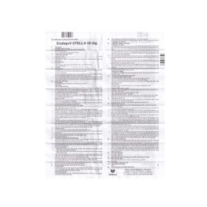 Trường Thọ - Thuốc Enalapril 10mg điều trị tăng huyết áp, suy tim sung huyết (3 vỉ x 10 viên) 2 Trường Thọ - 2 5