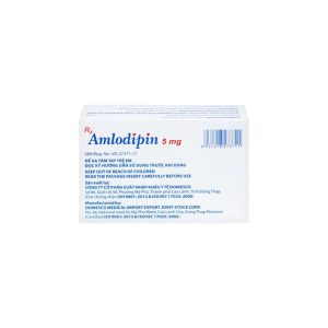 Trường Thọ - Thuốc Amlodipin 5mg điều trị tăng huyết áp, đau thắt ngực (3 vỉ x 10 viên) 2 Trường Thọ - 2 8