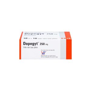 Trường Thọ - Thuốc Dopegyt 250mg điều trị tăng huyết áp (10 vỉ x 10 viên) 3 Trường Thọ - 3 11