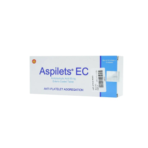 Trường Thọ - Thuốc Aspilets EC 80mg phòng ngừa nhồi máu cơ tim, đột quỵ (10 vỉ x 10 viên) 4 Trường Thọ - 4 1