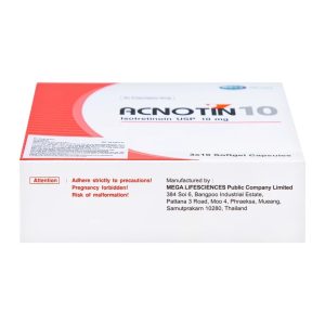 Trường Thọ - Thuốc Acnotin 10mg MEGA We care điều trị mụn trứng cá nặng (3 vỉ x 10 viên) 1 Trường Thọ - Acnotin 10mg 2