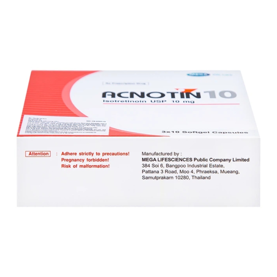 Acnotin 10mg (2) Trường Thọ - Acnotin 10mg 2