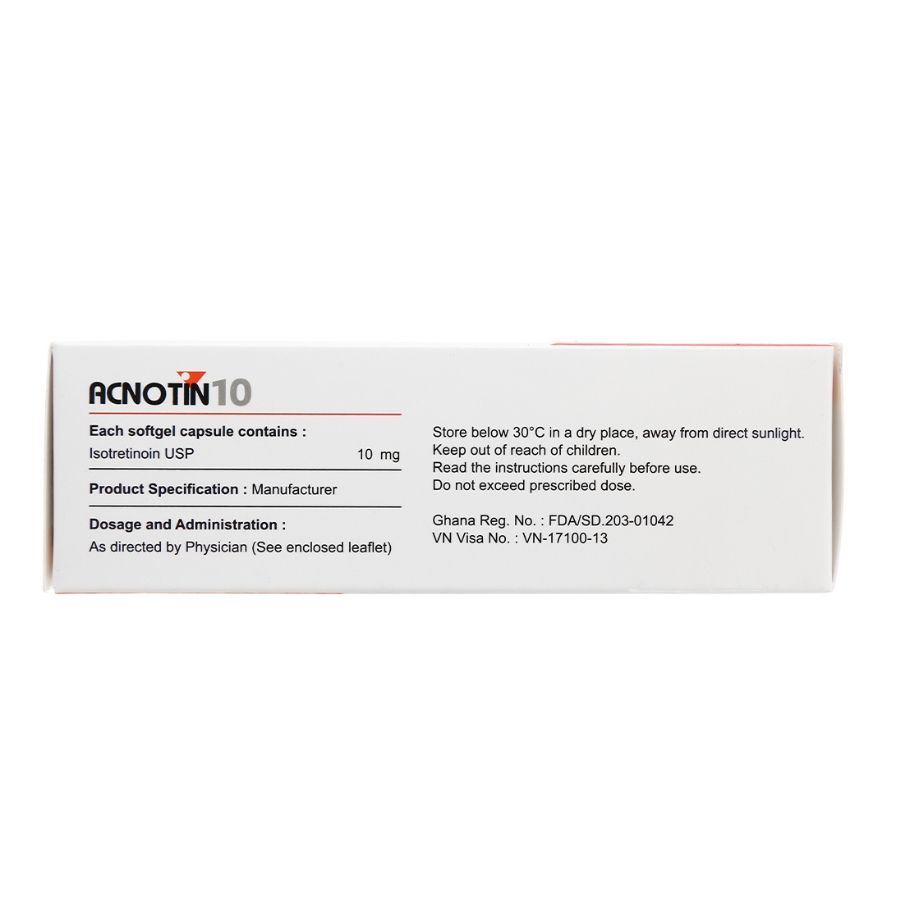 Acnotin 10mg (3) Trường Thọ - Acnotin 10mg 3