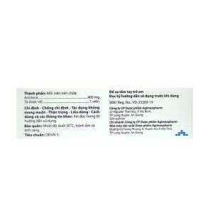 Trường Thọ - Acyclovir 400mg 2
