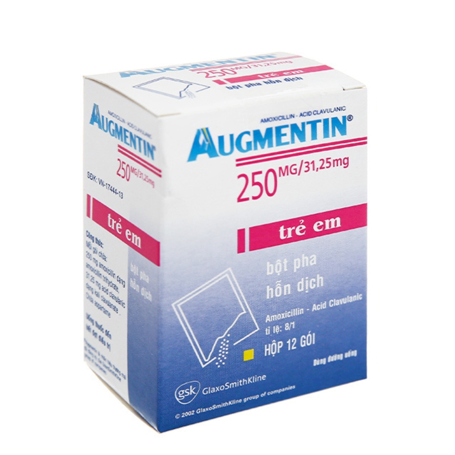 Augmentin 250mg_31,25mg Trường Thọ - Augmentin 250mg 3125mg