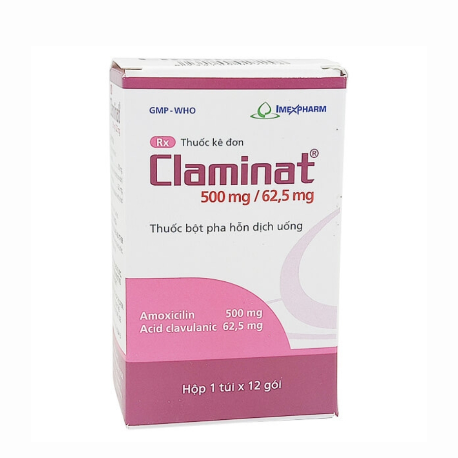 Claminat 500mg_62,5 Trường Thọ - Claminat 500mg 625
