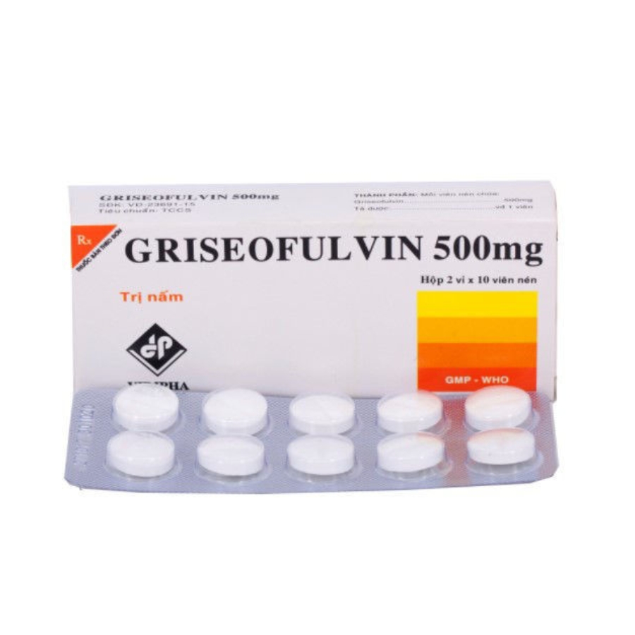 Griseofulvin 500mg Trường Thọ - Griseofulvin 500mg