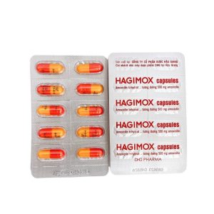 Trường Thọ - Thuốc Hagimox Capsules 500mg điều trị nhiễm khuẩn (10 vỉ x 10 viên) 1 Trường Thọ - Hagimox 2