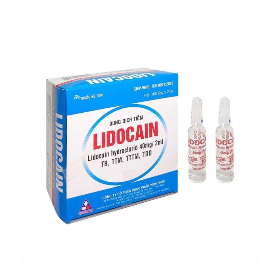 Lidocain tiêm 40mg_2ml Trường Thọ - Lidocain tiem 40mg 2ml