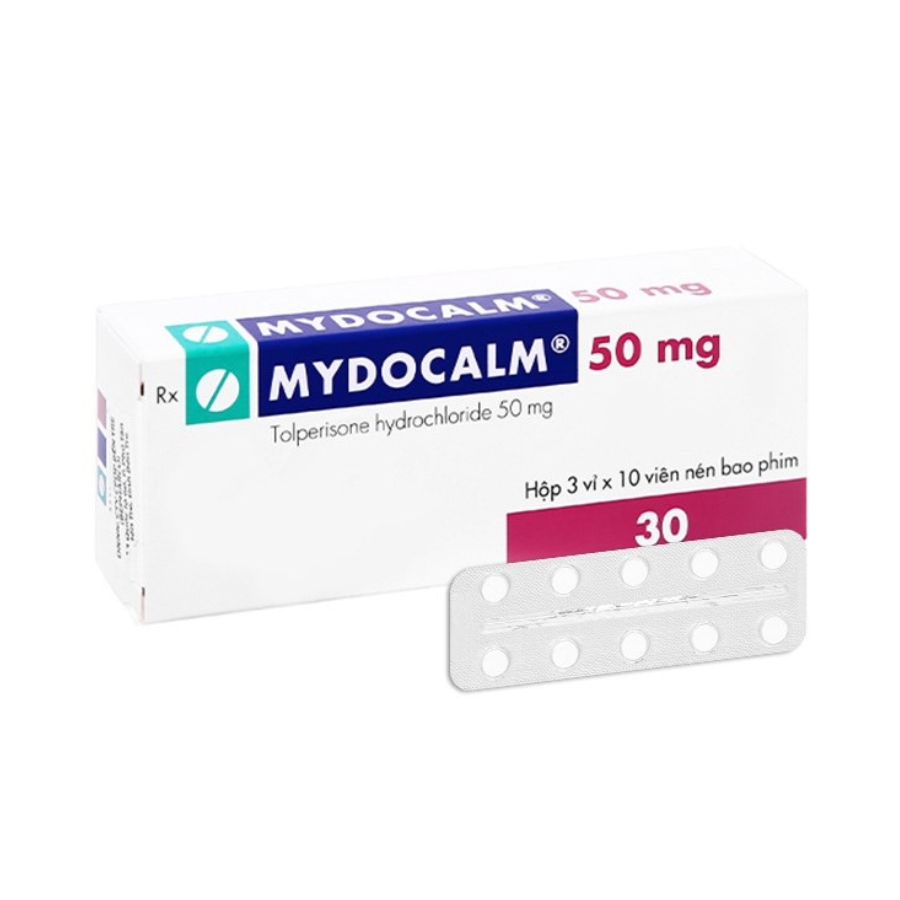 Mydocalm 50mg (4) Trường Thọ - Mydocalm 50mg 4