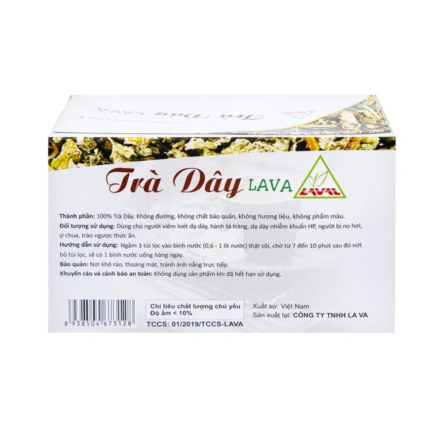 Trà túi lọc Dây Lava1 Trường Thọ - Tra tui loc Day Lava1