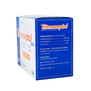 Trường Thọ - Thuốc Trimeseptol Hataphar điều trị nhiễm khuẩn đường tiết niệu (25 vỉ x 20 viên) 1 Trường Thọ - Trimeseptol 2