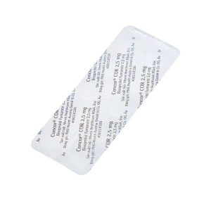 Trường Thọ - Thuốc Concor Cor 2.5mg Merck điều trị suy tim mãn tính (3 vỉ x 10 viên) 2 Trường Thọ - concor 2.5 2