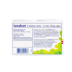 Trường Thọ - Thuốc Tanakan điều trị triệu chứng rối loạn nhận thức ở người lớn tuổi (2 vỉ x 15 viên) 2 Trường Thọ - 3