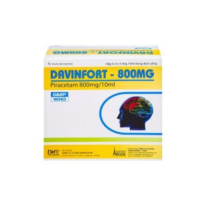 Trường Thọ - Dung dịch Davinfort 800mg/10ml Hataphar điều trị chứng chóng mặt (20 ống x 10ml) 4 Trường Thọ - 5 6 2