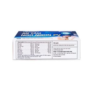 Trường Thọ - Viên uống An Tâm Ngủ Ngon PV Pharma giúp an thần, giảm căng thẳng (5 vỉ x 10 viên) 1 Trường Thọ - An Tam Ngu Ngon2