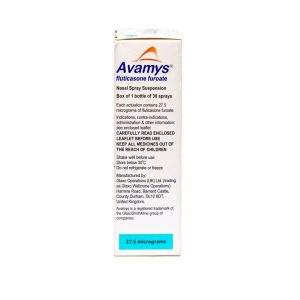 Trường Thọ - Thuốc xịt mũi Avamys 27.5mcg GSK điều trị chảy nước mũi, xung huyết mũi (30 liều xịt) 2 Trường Thọ - Avamys Xit 30 Lieu 2