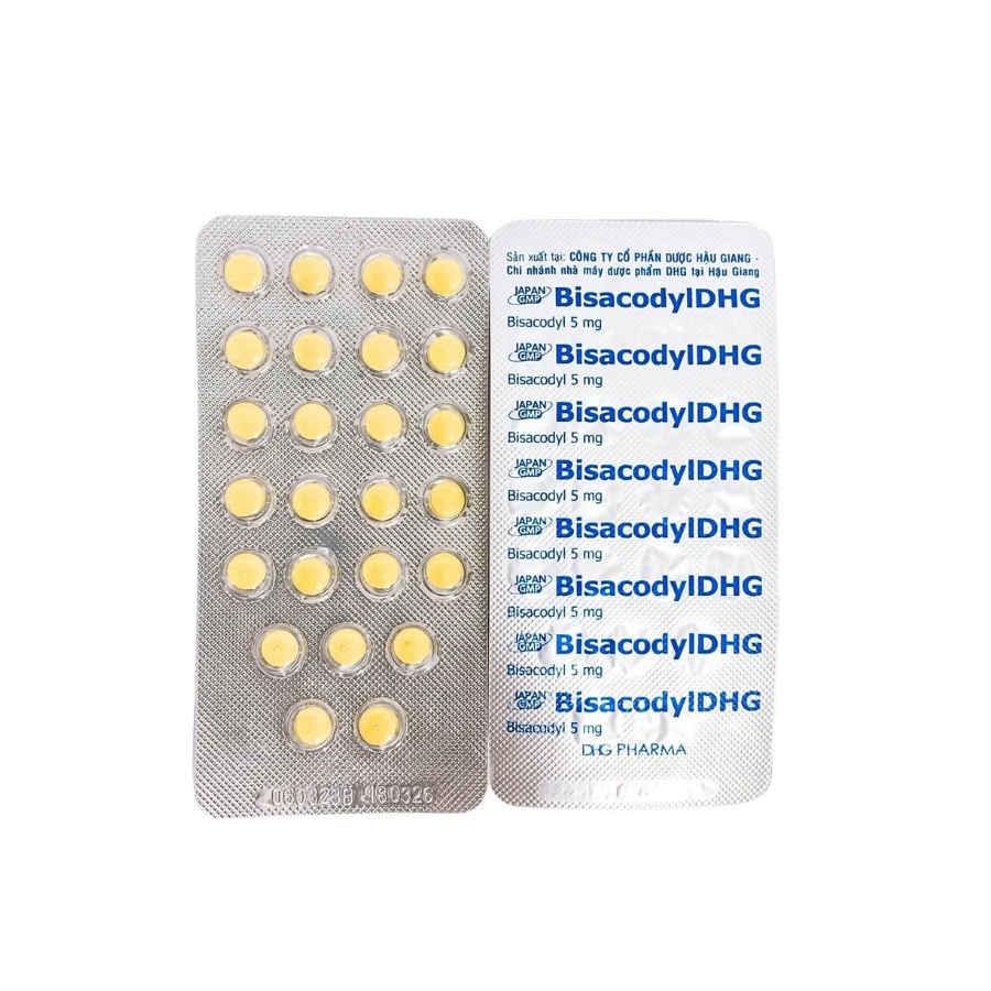 Bisacodyl (2) Trường Thọ - Bisacodyl 2