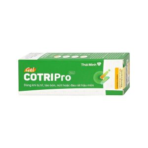 Trường Thọ - Gel Cotripro Thái Minh hỗ trợ cho người bị trĩ, táo bón, nứt hoặc đau rát hậu môn (25g) 1 Trường Thọ - Cotripro1
