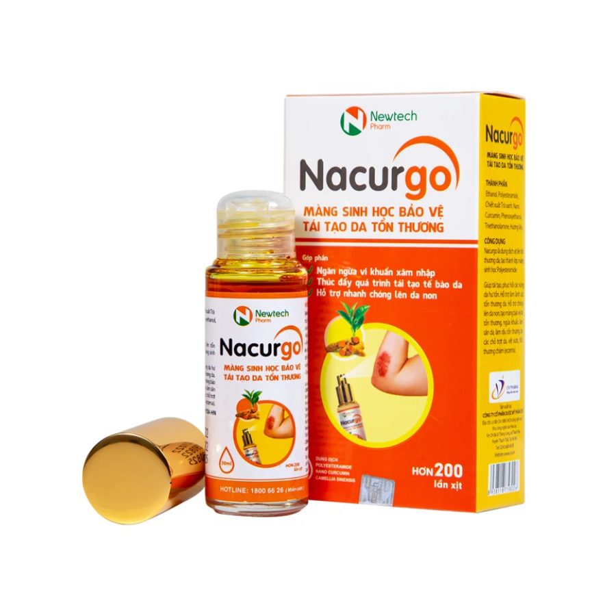 Dung dịch xịt Nacurgo Dung dịch xịt Nacurgo