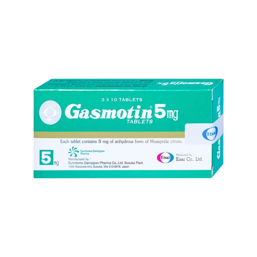 Gasmotin 5mg Thuốc Gasmotin 5mg