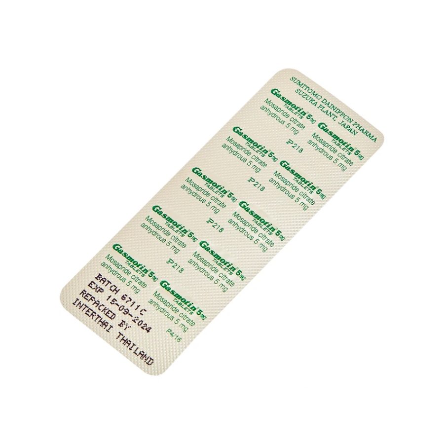Gasmotin 5mg3 Trường Thọ - Gasmotin 5mg3