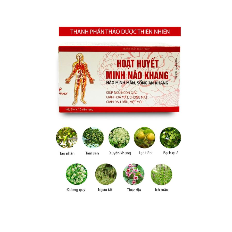 Hoạt Huyết Minh Não Khang 1 Trường Thọ - Hoat Huyet Minh Nao Khang 1