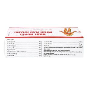 Trường Thọ - Viên uống Hoạt Huyết Minh Não Khang hỗ trợ hoạt huyết, giảm đau đầu, chóng mặt, mất ngủ (3 vỉ x 10 viên) 2 Trường Thọ - Hoat Huyet Minh Nao Khang 2
