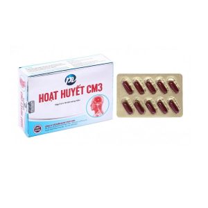 Trường Thọ - Thuốc Hoạt Huyết CM3 Phúc Vinh điều trị rối loạn tuần hoàn não do xơ vữa mạch máu (3 vỉ x 10 viên) 1 Trường Thọ - Hoat huyet CM3 1