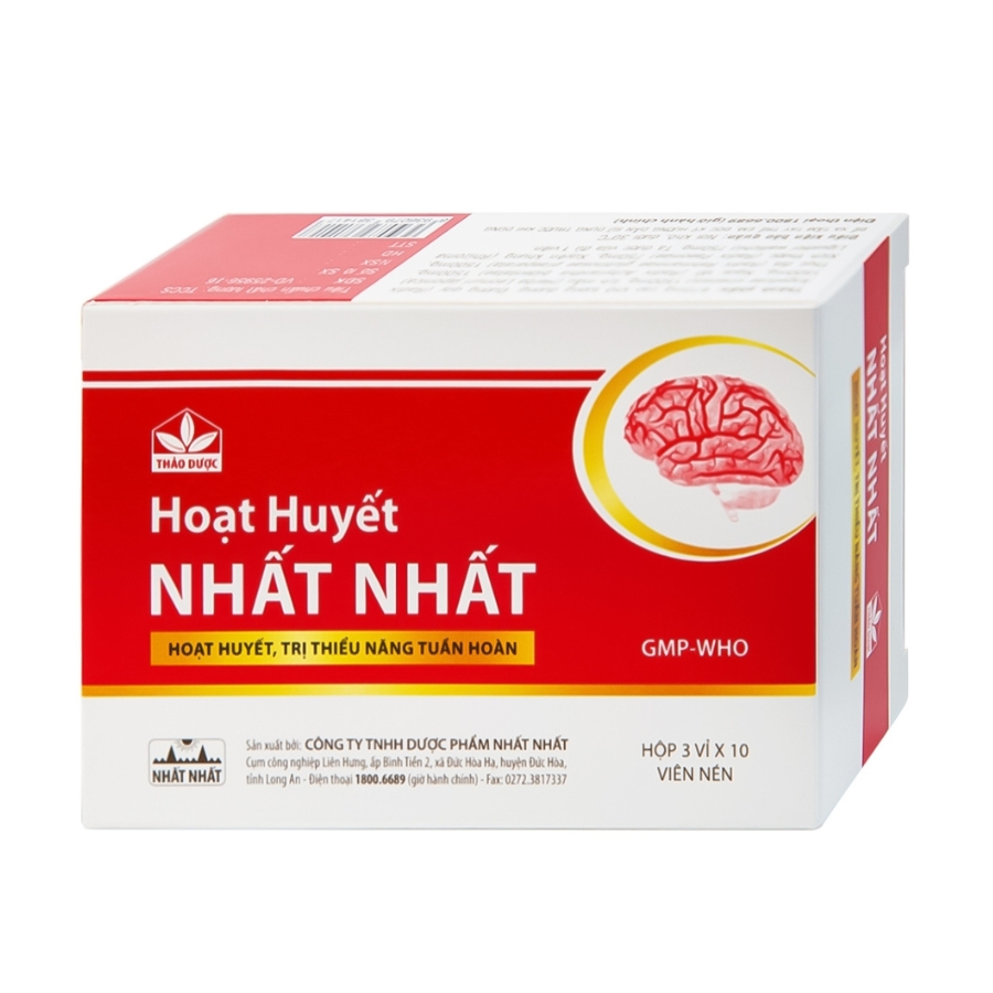 Hoạt huyết Nhất Nhất Trường Thọ - Hoat huyet Nhat Nhat 1